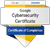 Google Cybersecurity Certification